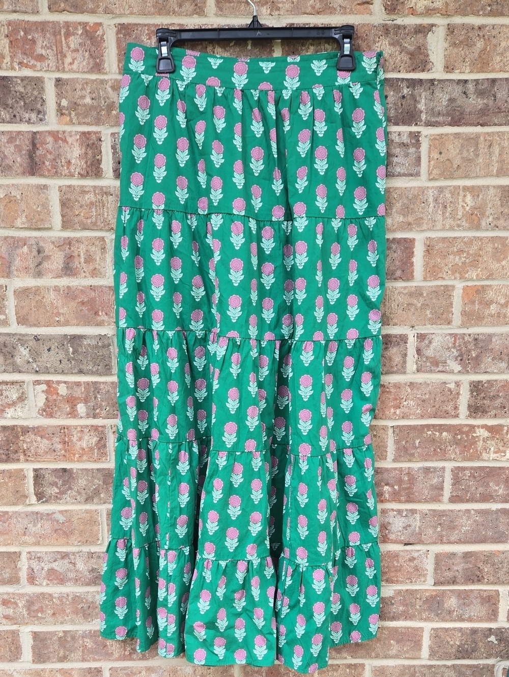 BODEN Nadia Poplin Maxi Skirt Size 8R - Picture 4 of 6